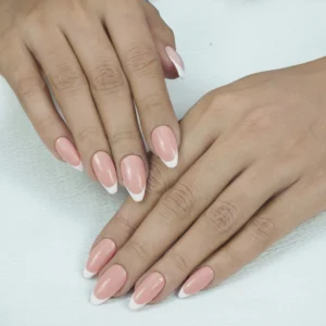 Pinky French Nails