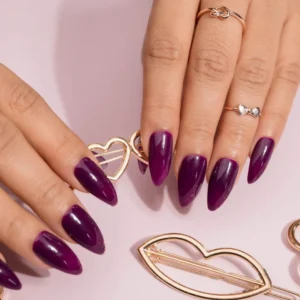 Dusky Purple Nails